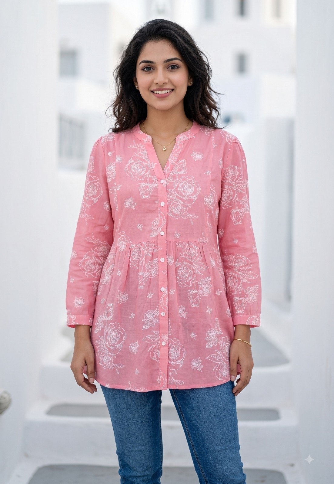 Women’s floral tops and tunics - original supplied style card 68