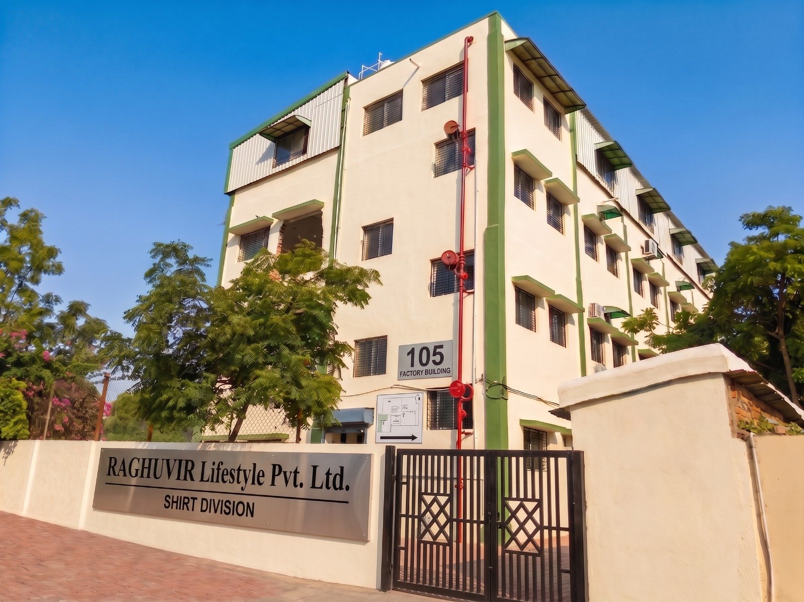 Shirt Division facility of Raghuvir Lifestyle