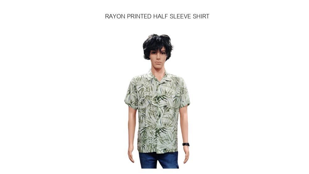 Rayon Printed Half Sleeve Shirt's