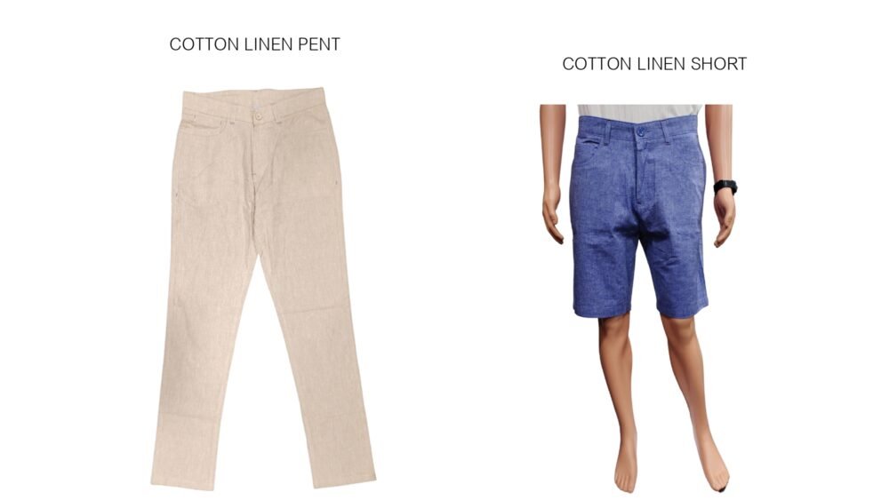 Men's Cotton Linen Pant's & Short's