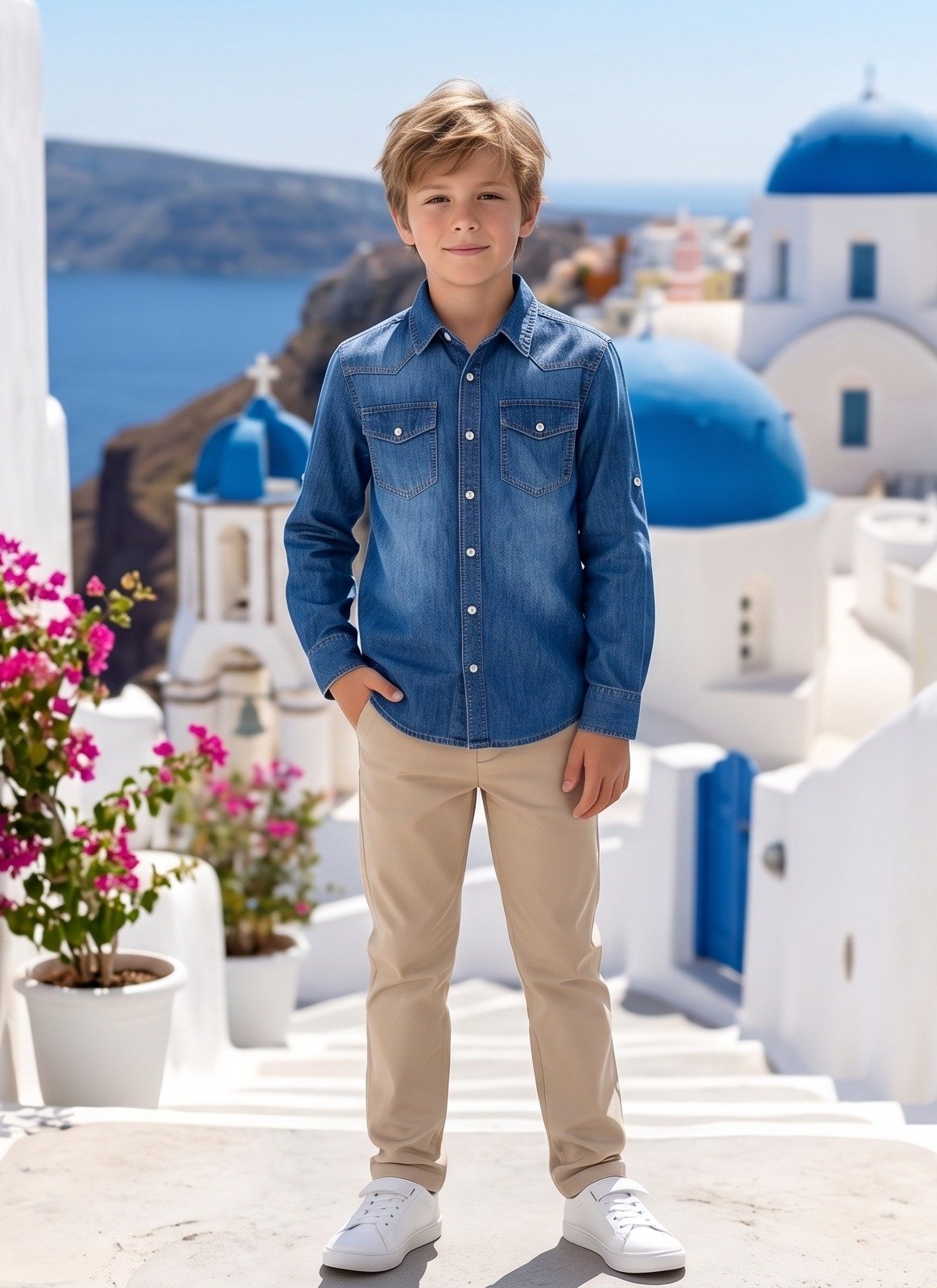 Blue denim shirt | Raghuvir Lifestyle Blue denim shirt