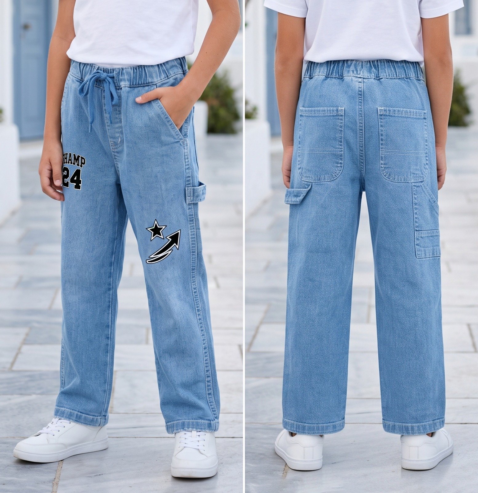 Blue Champ 24 carpenter jeans | Raghuvir Lifestyle Blue Champ 24 carpenter jeans
